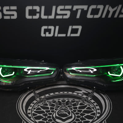 Mitsubishi CJ Lancer Vland headlights