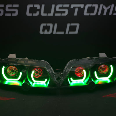 Holden VY/VZ Angry eyes