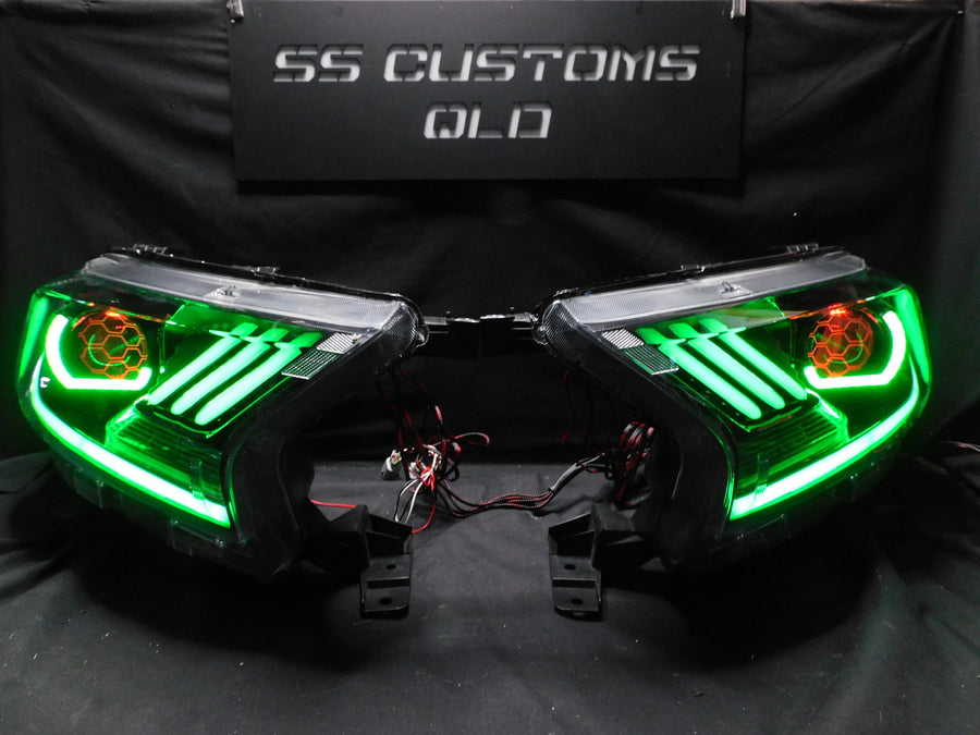 Ford Ranger PX2/PX3 Mustang angry eyes