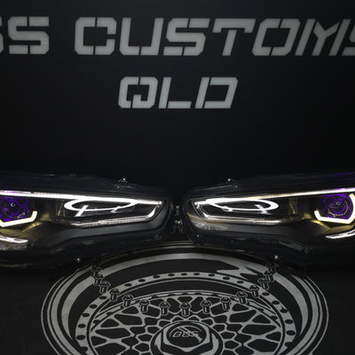 Mitsubishi CJ Lancer Vland headlights