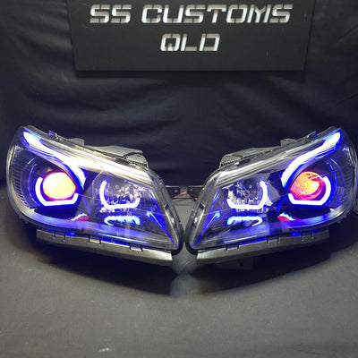 Holden VF Commodore angry eye