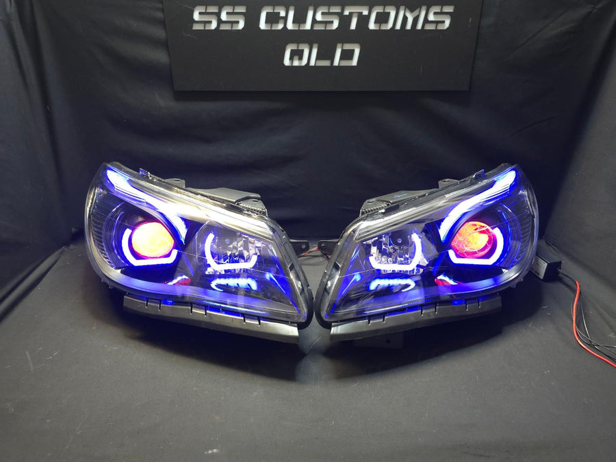 Holden VF Commodore angry eye