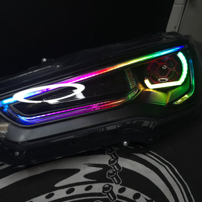 Mitsubishi CJ Lancer Vland headlights