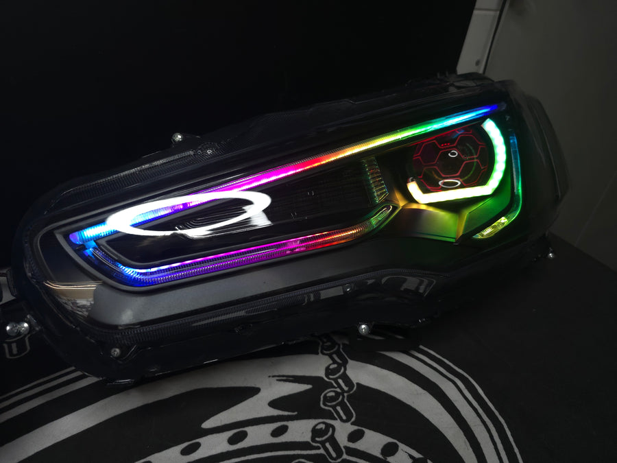 Mitsubishi CJ Lancer Vland headlights