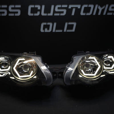 Ford Falcon FG MK1 Hex Halo Headlights