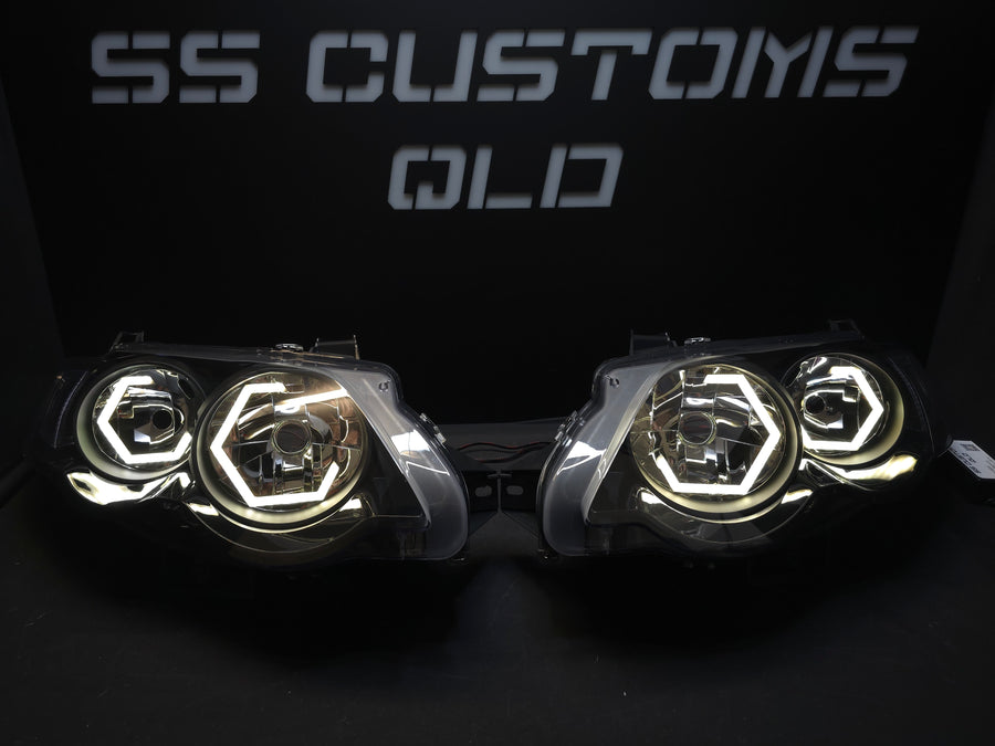 Ford Falcon FG MK1 Hex Halo Headlights