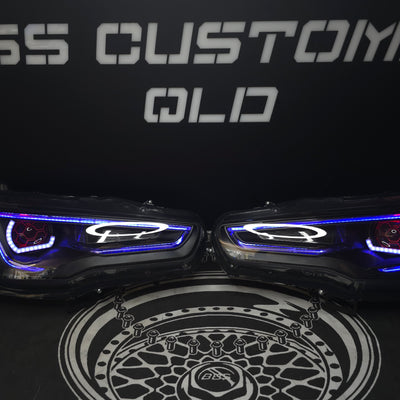 Mitsubishi CJ Lancer Vland headlights