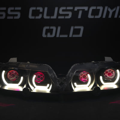 Holden VY/VZ Angry eyes