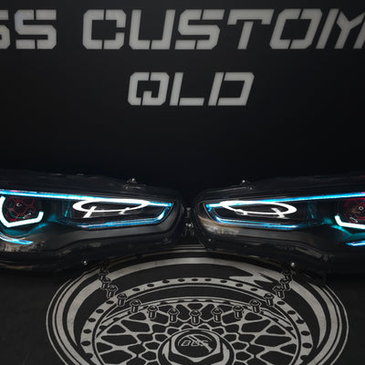 Mitsubishi CJ Lancer Vland headlights