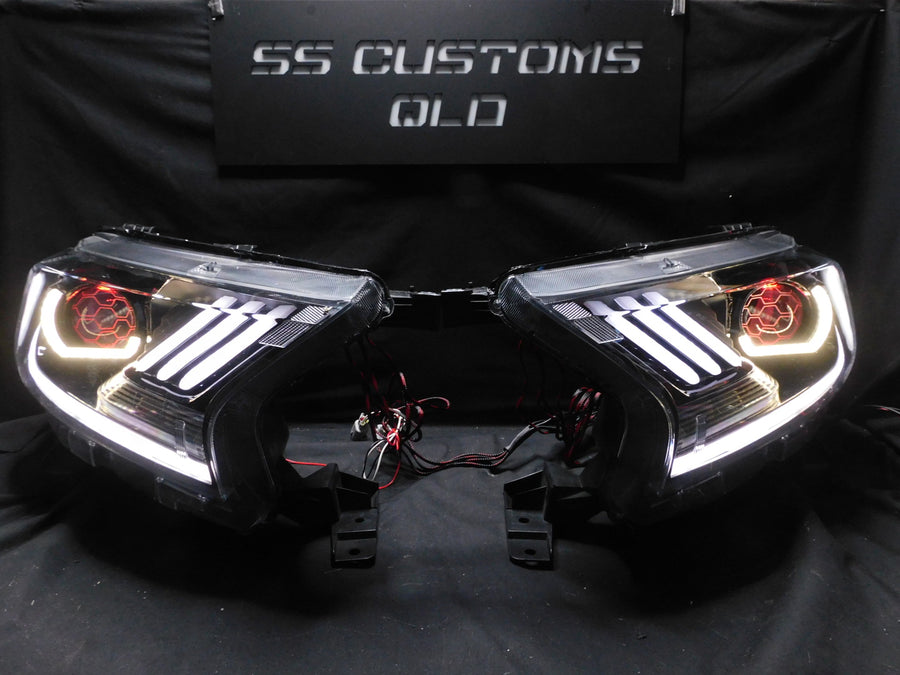 Ford Ranger PX2/PX3 Mustang angry eyes