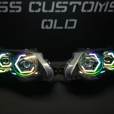Ford Falcon FG MK1 Hex Halo Headlights