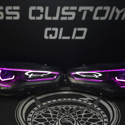 Mitsubishi CJ Lancer Vland headlights