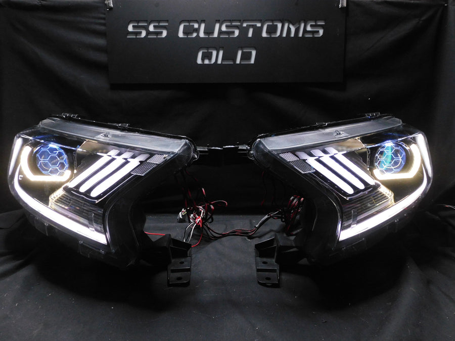 Ford Ranger PX2/PX3 Mustang angry eyes