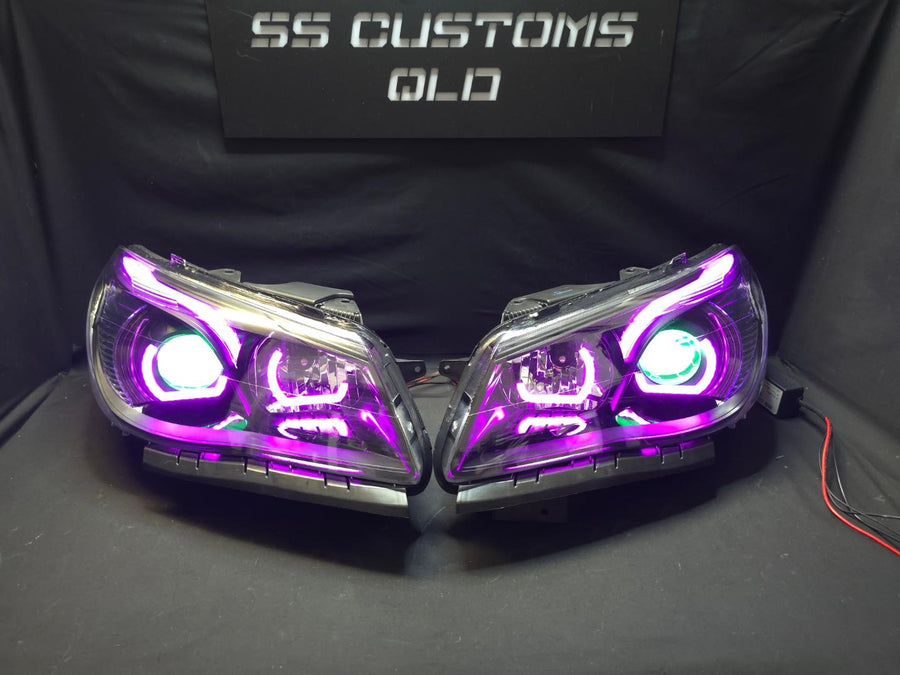 Holden VF Commodore angry eye