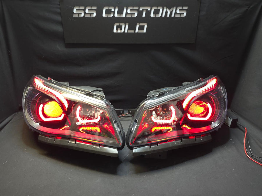 Holden VF Commodore angry eye