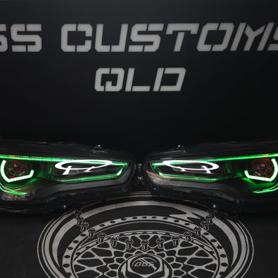 Mitsubishi CJ Lancer Vland headlights