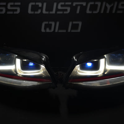 Volkswagen Golf MK6 Custom Headlights