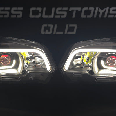 Holden Colorado RG angry eye 2012-2016