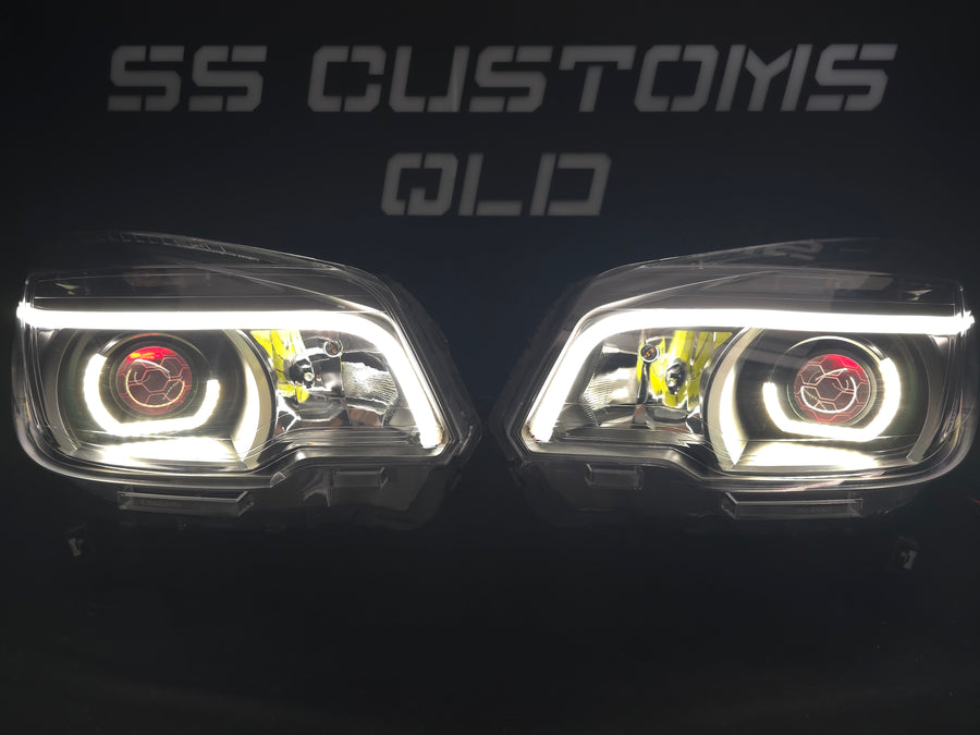Holden Colorado RG angry eye 2012-2016
