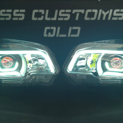 Holden Colorado RG angry eye 2012-2016