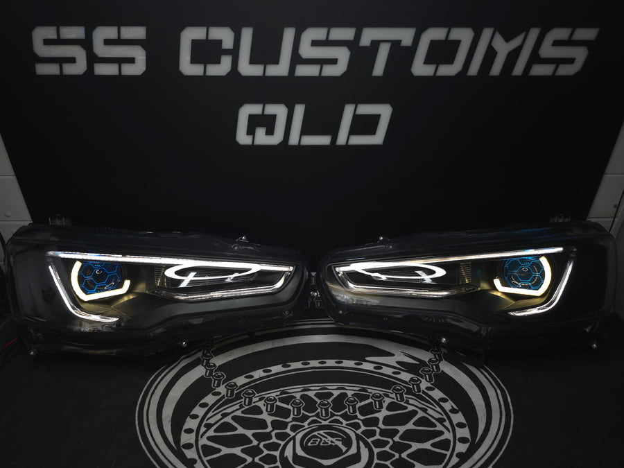 Mitsubishi CJ Lancer Vland headlights