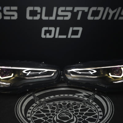 Mitsubishi CJ Lancer Vland headlights