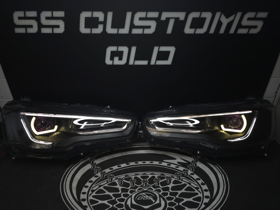 Mitsubishi CJ Lancer Vland headlights