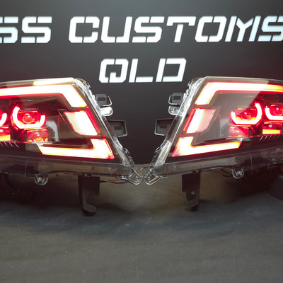 Nissan Navara D23 NP300 custom headlights 2015 - onwards