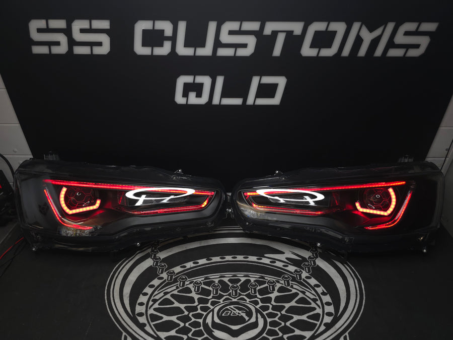 Mitsubishi CJ Lancer Vland headlights