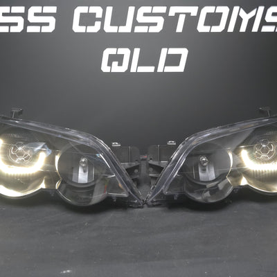 Ford Falcon BA BF XR projector custom headlights