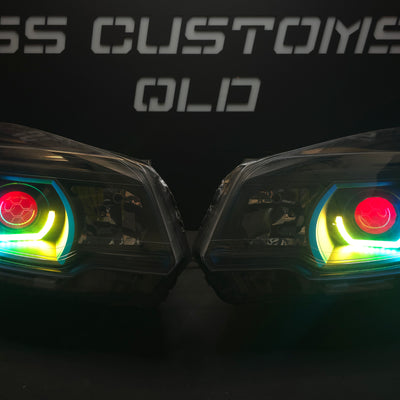 Holden Colorado RG 2012-2016 Angry eyes