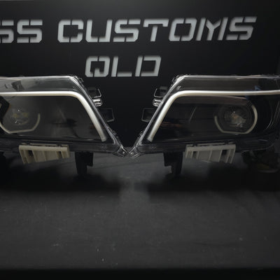 Nissan Navara D23 NP300 custom headlights 2015 - onwards