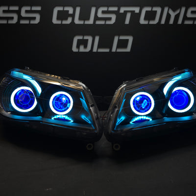 Holden VF Commodore Blacked Out All Chrome