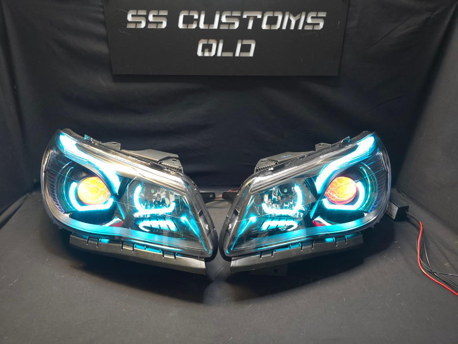 Holden VF Commodore angry eye