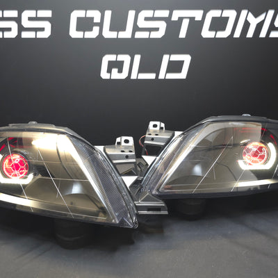 Ford Falcon AU angry eyes  Headlights