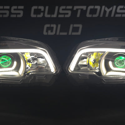 Holden Colorado RG angry eye 2012-2016