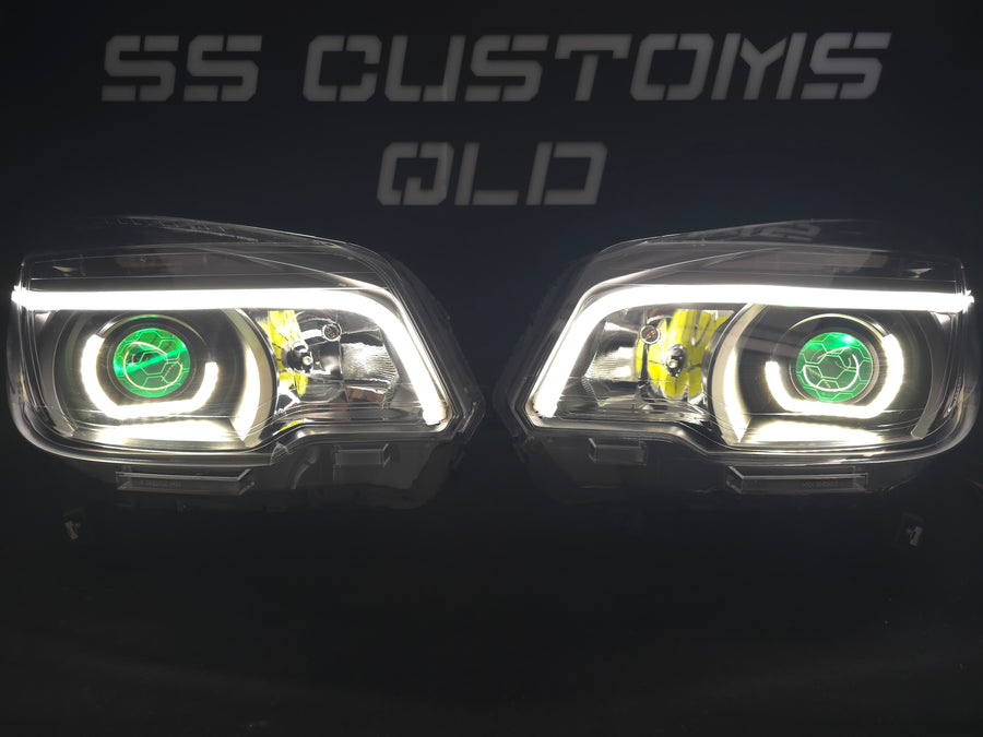 Holden Colorado RG angry eye 2012-2016