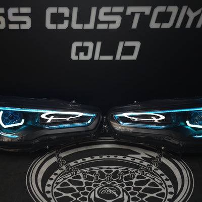 Mitsubishi CJ Lancer Vland headlights