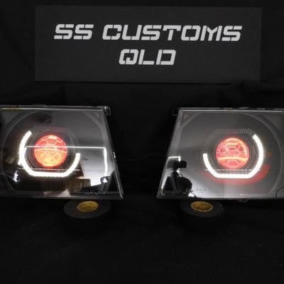 Ford Courier PG - PH 02-06 &  Mazda Bravo UN Series B2500 B2600 custom headlights