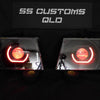Ford Courier PG - PH 02-06 &  Mazda Bravo UN Series B2500 B2600 custom headlights