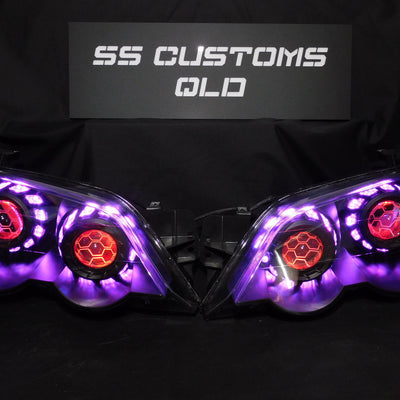 Ford Falcon BA BF XR Quad projectors