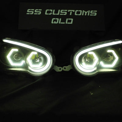 Subaru Impreza WRX Blobeye DRL headlights