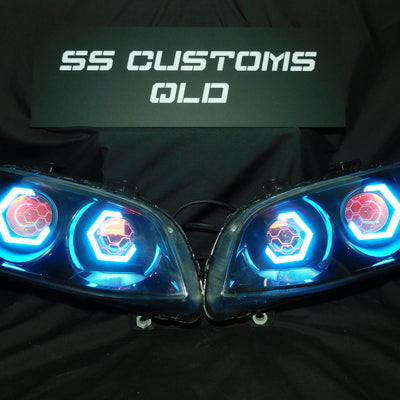 Holden VE Commodore Series 1-2 Quad projectors Custom Headlights
