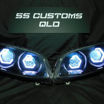 Holden VE Commodore Series 1-2 Quad projectors Custom Headlights