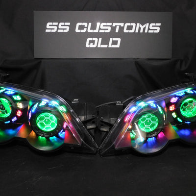 Ford Falcon BA BF XR Quad projectors