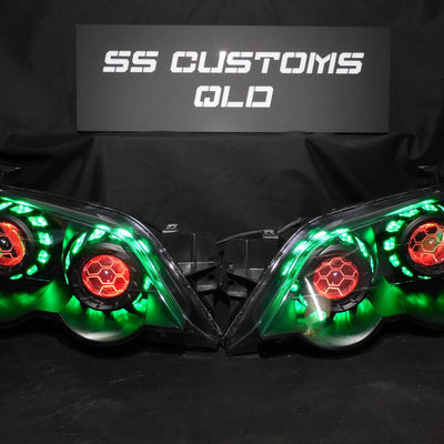 Ford Falcon BA BF XR Quad projectors