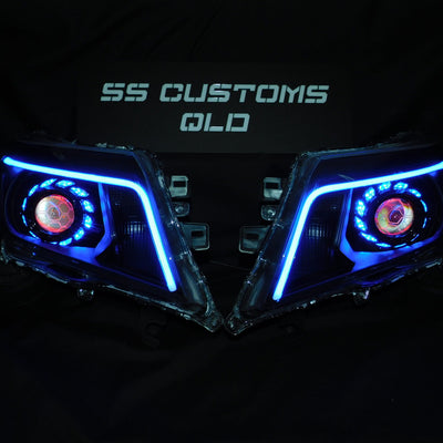 Nissan Navara D23 NP300 custom headlights 2015 - onwards