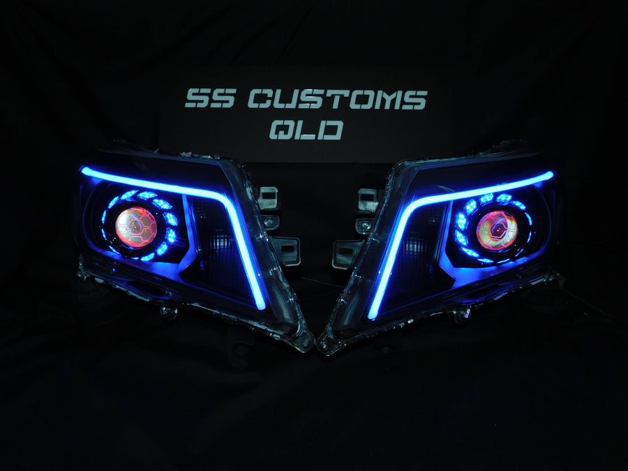 Nissan Navara D23 NP300 custom headlights 2015 - onwards