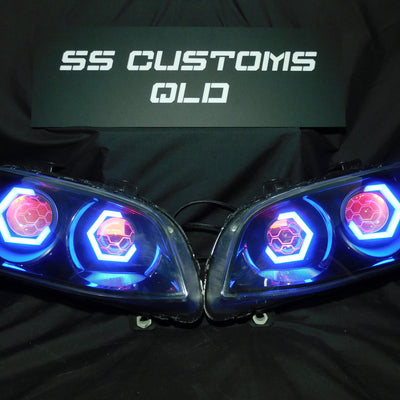 Holden VE Commodore Series 1-2 Quad projectors Custom Headlights