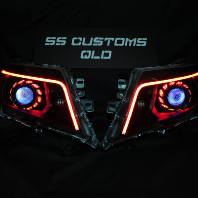 Nissan Navara D23 NP300 custom headlights 2015 - onwards